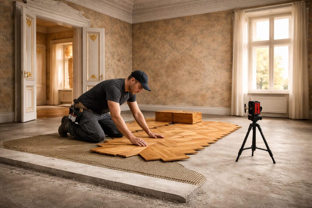 Bodensanierung Altbau Wien
